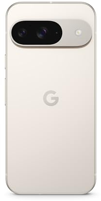 Google Pixel 9 - Unlocked Android Smartphone with Gemini, Advanced Camera, 24-Hour Battery, and 6.3 Actua Display - Porcelain, 128GB