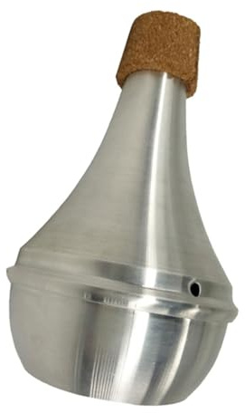 OFFSCH Trompeten Effektive Aluminiumlegierung mit Weichem aus Dämpfer Leichter Kork Geräuschreduzierung für Beim Üben zu Hause oder Räumen