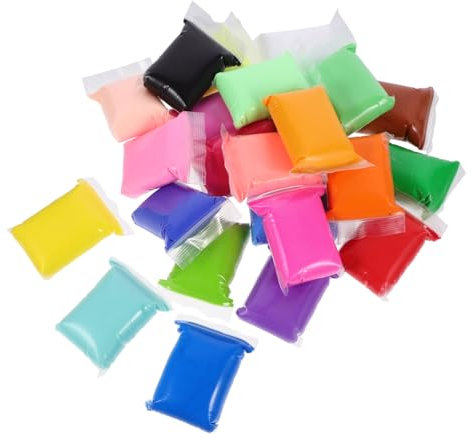 MUSISALY 24packungen Modelliermasse Junge Mädchen Bunter Polymer Selbermachen Bastelarbeiten Zu Hause