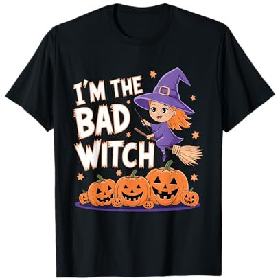 Halloween-Hexe Ich bin die böse Hexe Halloween T-Shirt