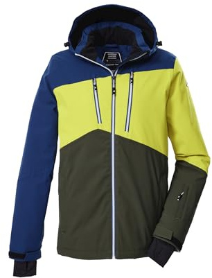 Killtec Herren Skijacke Funktionsjacke mit Kapuze und Schneefang KSW 306 MN SKI Jckt wasserdicht, Winddicht, atmungsaktiv