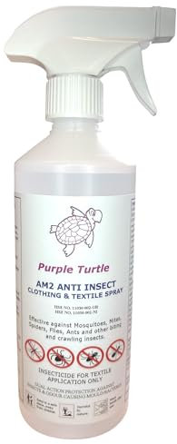 Purple Turtle Anti-Insect Clothing and Textile Spray 500ml