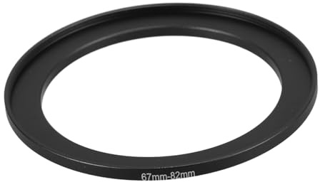 NUOBESTY Adaptateur Anneau de Filtre à Alliage Aluminium Durable Anneau Élévation pour Objectif Adaptateur de Lentille Métallique et Portable pour Protection et Compatibilité Filtre