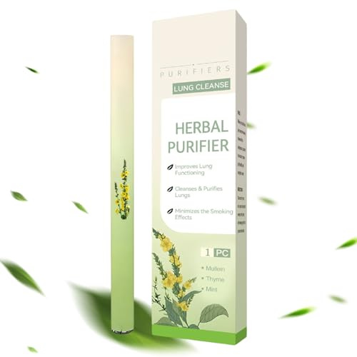 Xijobido Limpiador Pulmonar - Inhalador Para Salud Respiratoria,Difusor Limpiador Natural Purificador De Aire Para Hogar Viaje Recuperación Mujeres Hombres Que Mejoran El Bienestar Respiratorio