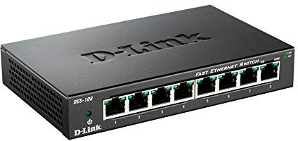 D-Link 8-port 10/100 Desktop Switch