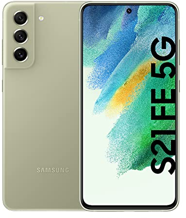 Samsung Galaxy S21 FE 5G 128GB Olive EU [16,29cm (6,4) OLED Display, Android 12, 12MP Triple-Kamera]