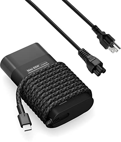 ROAYEWEY New Slim 65W USB C Charger Compatible with HP Spectre X360 14 2 in 1,Elitebook x360, Pavilion Envy Elite x2 Fast Charging Type C Travel Laptop Power Adapter
