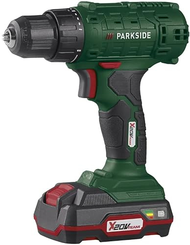Parkside PBSA 20 - Taladro atornillador inalámbrico (20 V, batería y cargador)
