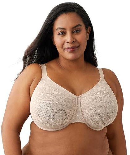Wacoal Women's Visual Effects Minimizer Bra, Sand, 38GG