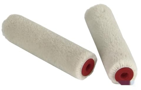 recambio mini rodillo - pack de 2 rodillos de 6 cm, ideales para esmaltar y barnizar. materiales resistentes y fácil aplicación.