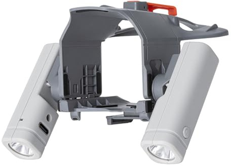 Rapide à installer Lumière de caméra rechargeable Support amovible Léger pour drones Accessoires Environnements sombres Projecteur de recherche portable Drones