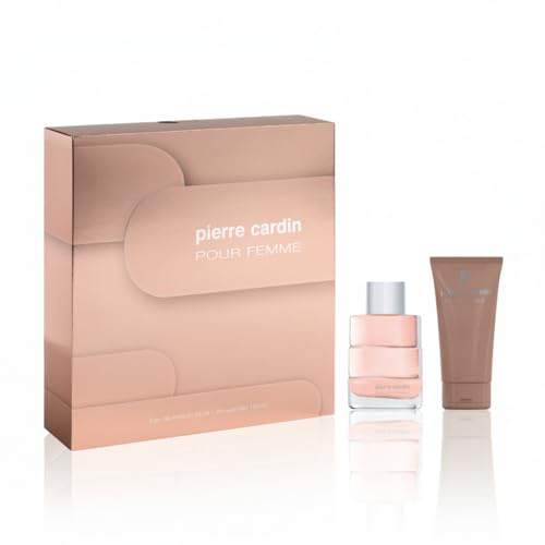 Coffret parfum Pierre Cardin - Pour Femme - Eau de toilette et gel douche