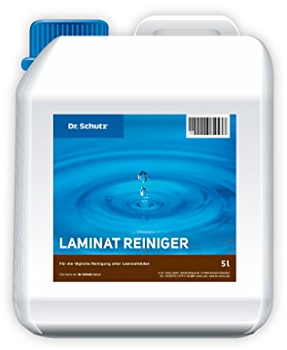 Dr. Schutz Laminatreiniger 5 L | Laminat Bodenreiniger | Bodenpflege Laminat | entfernt Schmutz, Fett und Schuhabriebe | Laminatboden Reiniger | Laminat Pflege | Laminatpflegemittel
