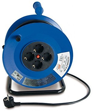 Tayg - Enrollacable pvc 3x1 5 4 tomas 50 metros