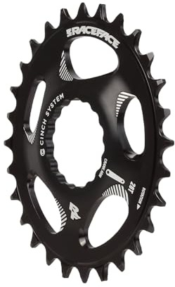 Direct Mount Oval Kettenblatt – 28 Zähne – Schwarz