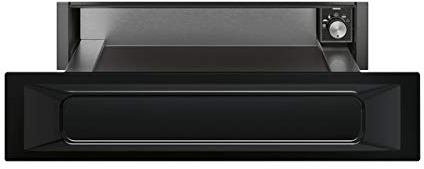 Smeg CPR915N, Wärmeschublade für Geschirr, Black