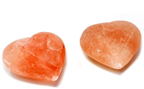 Himalayan Salt Heart Shaped Deodorant Stone - Natural - 7cm
