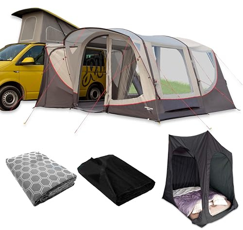 Vango Magra VW Campervan Driveaway Awning Package - With Bedroom, Carpet & Footprint Included