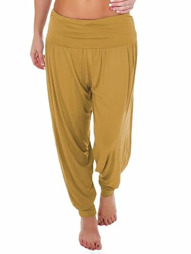 R&N FASHIONS Damer plusstorlek harembyxor dam full längd stretch vardagsbyxor