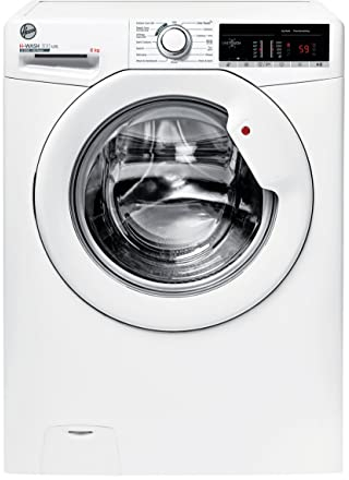 Hoover H3W58TE 8kg 1500 Spin Washing Machine - White - D Energy Rated