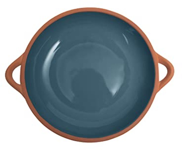 Dexam 16050209 Sintra - Tapas in terracotta smaltata, colore: Blu