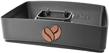 Spacetimevalley Erweiterung für Magnifica S Bohnenbehälter kompatibel mit DeLonghi Magnifica S Kaffeebohnenaufsatz und Zubehör für Kaffeemaschine (Magnifica S)