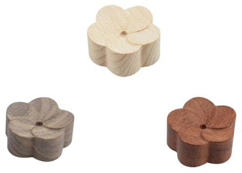 Amosfun 3piezas Difusor De Aceites Esenciales De Madera para Hogar y Coche Difusor De Aroma Ligero y Práctico para Decoración