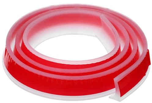 Veemoon Water Retaining Strip for Kitchen Sink Edge Protection Self-Adhesive Seal Strip to Prevent Water Splash for Bathroom and Kitchen Counter Barrier