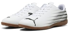PUMA Attacanto Ii It-fotbollssko för män, Puma vit Puma svart, 46 EU
