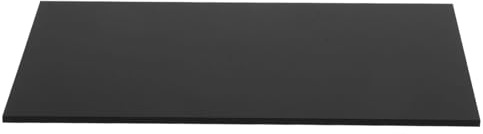 BUGUUYO Plaque Acrylique Noire Opacité Pour Diy Feuille Acrylique Miroir Épaisseur Découpe Et Gravure Laser Pour Bricolage Et Décoration