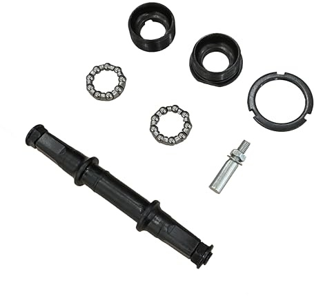 CDHPOWER Bicycle Bottom Bracket Crank Axle Set, Bottom Bracket Axle Square Taper for Mountain Bike (3S)