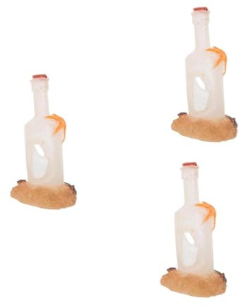 Toyvian 3 Pezzi Acquario Decorativo Roccioso Grotta Acquario Piccoli Pesci Nascosti Decorazione Decorazioni Ornamento Del Serbatoio Di Pesce Arredamento Allevamento Resina