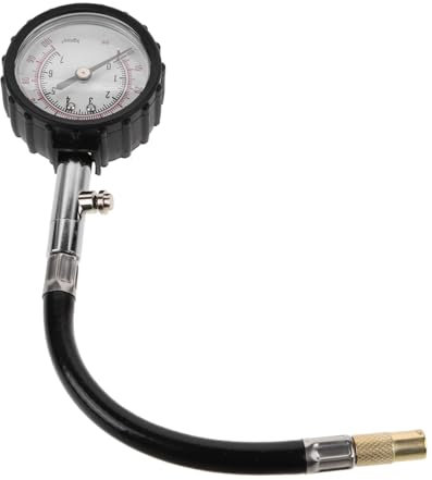 Luxshiny Misuratore Pressione Pneumatici Auto Manometro Digitale Psi Tester Pressione Pneumatici Autoveicoli Copertura Protettiva Gomma