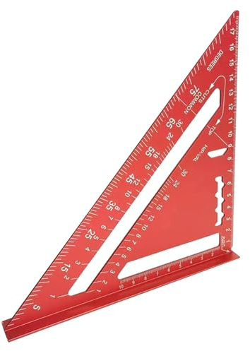 da Disegno Tecnico | Goniometro Metrico,Strumento di Misura in Lega di Alluminio per Lavori Geometrici Disegno Tecnico Carpenteria Costruzioni Progetti di Ingegneria