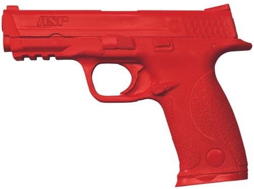 ASP Red Guns for Training and Practice with Martial Arts, Defense, Props, Tactical, Law Enforcement, Military (S&W M&P/9mm/.40)