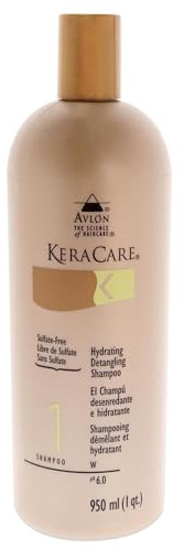 KeraCare Hydrating Detangling Shampoo- Dry, Damaged & Curly Hair 32oz