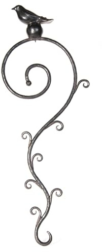 MACKENZIE-CHILDS Birdhouse Hook, Birdhouse Hanger Hook for Hanging Plants and Outdoor Decor