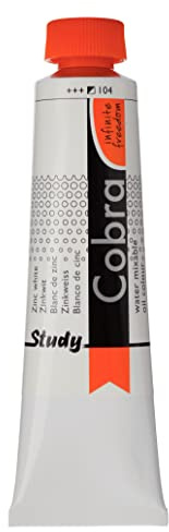 COBRA Ölfarbe auf Wasserbasis 40 Ml Kette, ZINC White