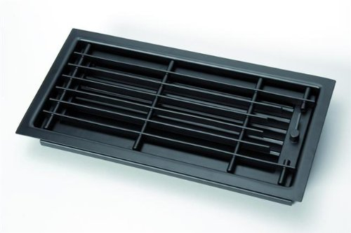 Rejilla de techo 45 x 23 Negro Rejilla de ventilación rejilla de horno