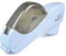 Rapesco 1442 SupaCut Dévidoir de Ruban avec 2 Rouleaux de Ruban Adhésif, Bleu Pastel