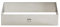 Decora 0063764 Cadre Rectangle Acier Inoxydable 30 x 20 x 4,5 H cm, INOX, Argenté