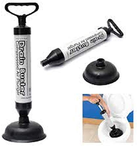 DRAIN BUSTER DOCTOR SINK SHOWER TOILET BATH DRAIN PLUNGER CLOG REMOVER SUCKER