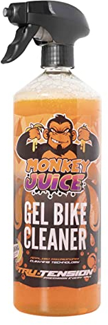 Tru Tension | Monkey Juice Gel Motorcycle Cleaner | For High-Performance, Race, Road & Off-Road Bikes | Motorcycle Tools & Accessories | 1L