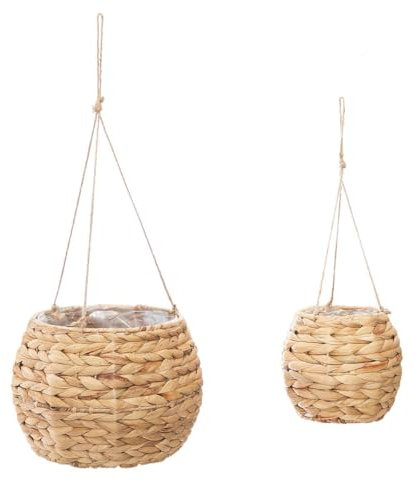 ATMOSPHERA CREATEUR D'INTERIEUR - Set di 2 vasi sospesi Hya giacinto d acqua