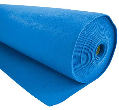 Bastelfilz 1m x 90cm x 3mm Meterware Dekofilz Taschenfilz Filzstoff 39 Farben
