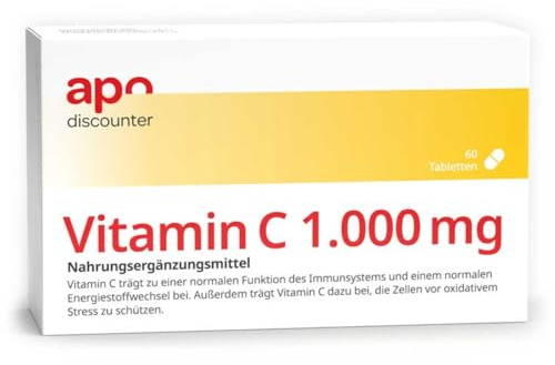 apodiscounter Vitamin C Tabletten 1000 mg (1x 60 stk)