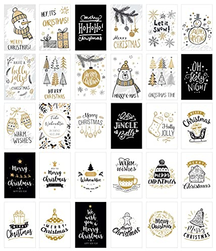 Edition Seidel Set 30 Weihnachtspostkarten Weihnachten Karten Postkarten Weihnachtskarten