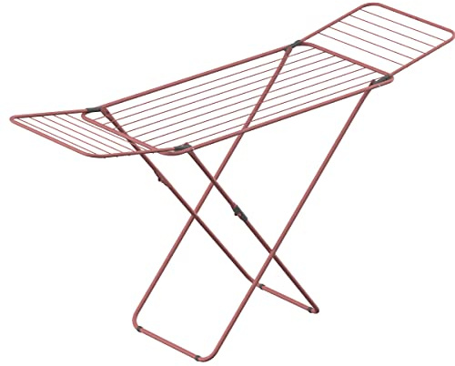 Rörets Wäscheständer Sussi Rosé | 18m Trockenlänge & Sicherheitssperre, 52x176x96 cm, Wäschentrocken mit Qualität von Schwedens führender Wächeständermarke