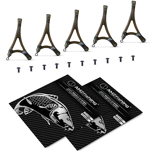 NEU AMZfishing® 5X Anti Tangle Booms für Feeder Cage | Anti Tangle Boom | Karpfenangeln | Karpfenzubehör | Karpfenangeln Zubehör | Method Feeder | Futterkorb Angeln Zubehör