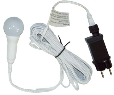 GURU SHOP LED Beleuchtungsset Für Außensterne, Außenleuchten, Papiersterne 7m - Set 2 mit Transformator 3,6W, 700x4x4 cm
